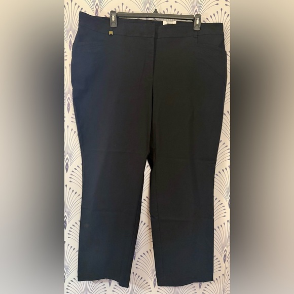 JM Collection Black Trousers - Picture 1 of 3
